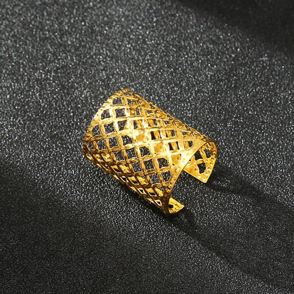 5pcs Dread Locks Dreadlocks Beads Hair Braiding Hair Braid Tubes Hollow Out Hair Ring Men