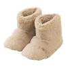 Senko 25cm S.D.S Boa-Pa Slippers, Boots, Beige,