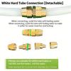 Heavy Duty Copper Water Pipe Joint Sprayer Hose Adapter for Farm Equipment Maintenance Sprayer Systems Enhancement