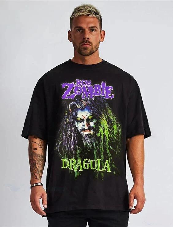 ROB ZOMBIE DRAGULA GROOVE METAL BLACK T-Shirt M