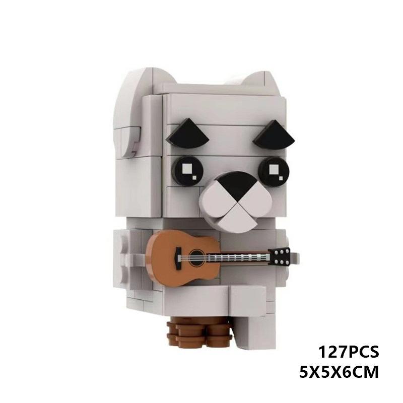 Building Block Compatible With 64644K · K · Slade Square Head Boy, Creative Series Animal Crossing Ornament