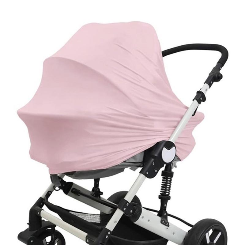Soft Breastfeeding Towel Nursing Cover Safety Seat Sunshade Windproof Sleeve Baby Strollers Carrying Basket Cover