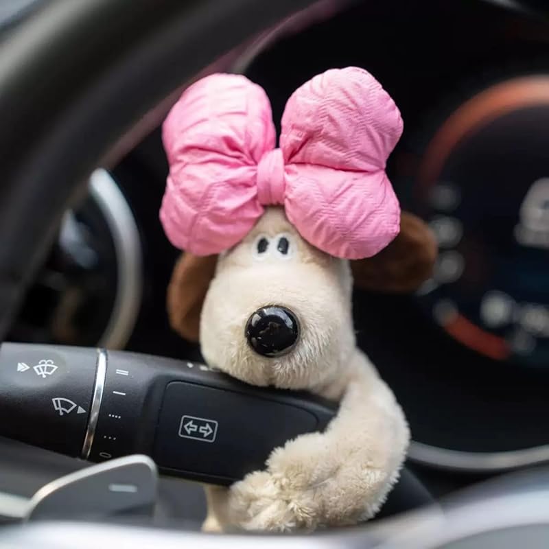 Car Decoration Dog, 2024 Premium Personality Car Ornaments Automotive Plush Doll Decoration Creative Gift Car Decoration for Car Home Decor Cute Car style02