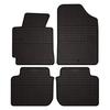 Dywaniki Samochodowe Gumowe Do: Hyundai Elantra V Coupe, Sedan (2010-2016) - Czarne, Dopasowane