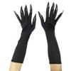 Black Ghost Claw Mittens Dress Up Gloves Witch Cosplay Costume Cool Halloween gloves  Women