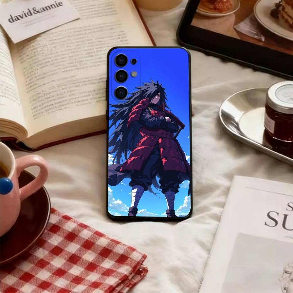 Uchiha Madara Phone Case Soft black For Samsung S25,S24,S21,S22,S23,S30,Ultra,S20,Plus,Fe,Lite