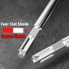 1PC Square Hole Drill Bit / Electric Hammer Hole Enlarging Tool - For Plumbers & Electricians, Accessories for Wall Slotting
