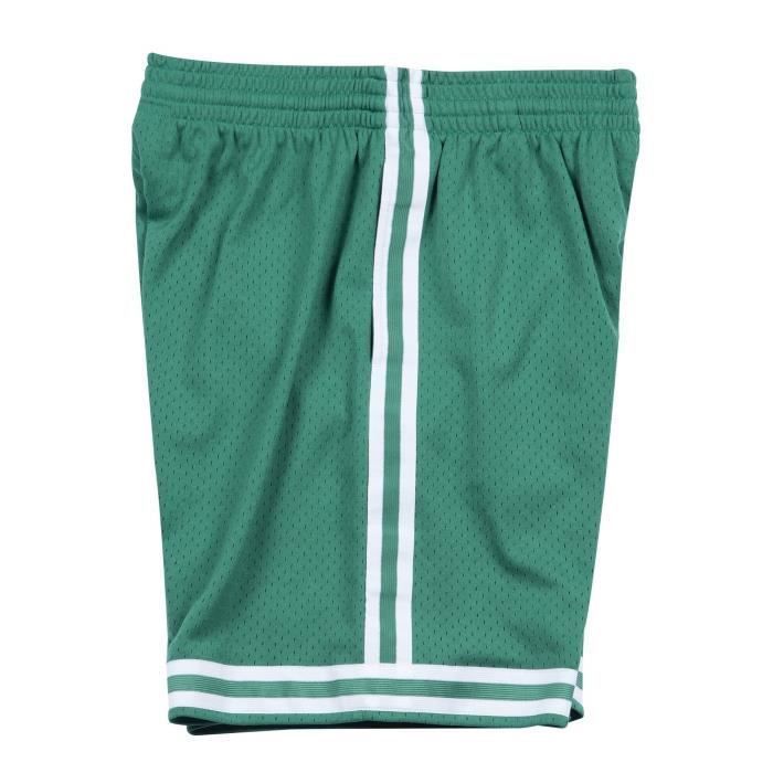 Basketball Shorts - M&n - Boston Celtics Road 1985-86 - White - Men's - Breathable