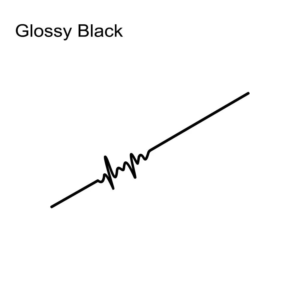 Graphics ECG Heartbeat Strip Stickers Car Body Windows Hood Bumper Decor Decal Vinyl Decoration Auto Tuning Para Accessories