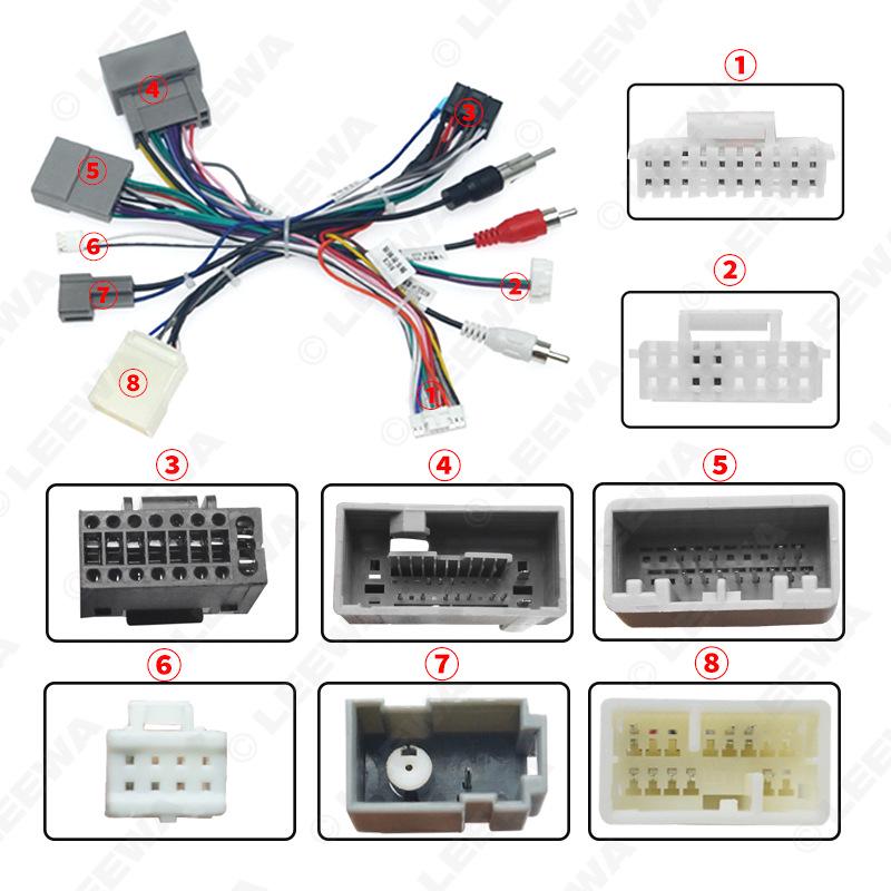 12-15 Honda Civic CRV Android Navigation Power Cord Protocol Box