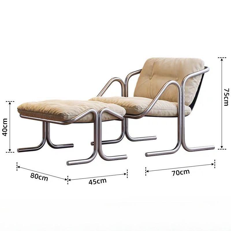 Single Chaise Lounge Comfortable Lazy Lounge Chair Living Room Recliner Chairs Sofa Modern Furniture Decorative Accessories