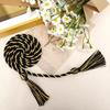 2026 Graduation Cord 5.6Ft Long Braided Cord Double Tassel Graduation Gown Cord for Graduation Ceremony Bachelor Master Doctoral
