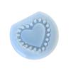 Food Grade Silicone Heart Shape Mold For DIY Jewelry Keychain Pendant Resin Crafting And Liquid Art Projects