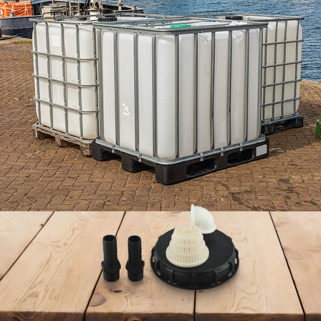 IBC Cap Tank Cover PP Plastic Pipe Quick Connector