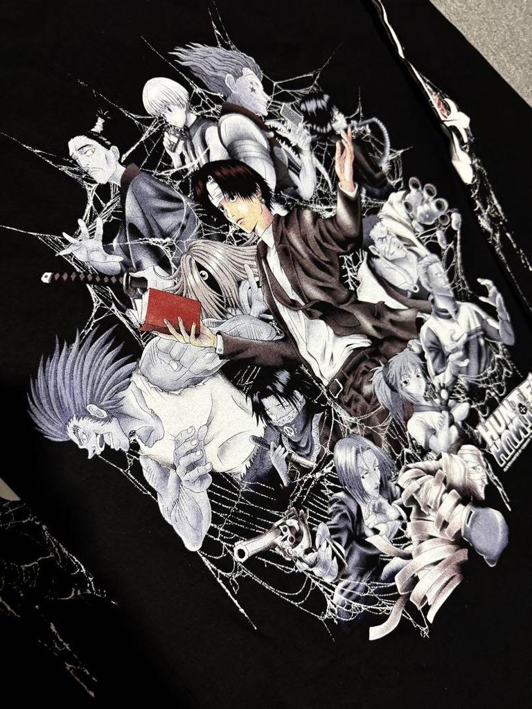 [USED] Extremely Rare HUNTER×HUNTER Phantom Troupe Long-sleeved T-shirt, Size M