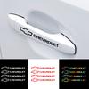 Per Corsa Volt Onix Aveo Z71 Equinox Trax Impala Adesivi Maniglie Porte Auto Decalcomanie Cerchioni Ruote Decorazione Riflettente Carrozzeria