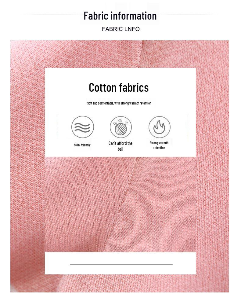 Baumwollpullover für Mädchen, Zwei-in-Eins, mit Fleecefutter für Frühling und Herbst - Perfekt für Grundschülerinnen und ältere Kinder