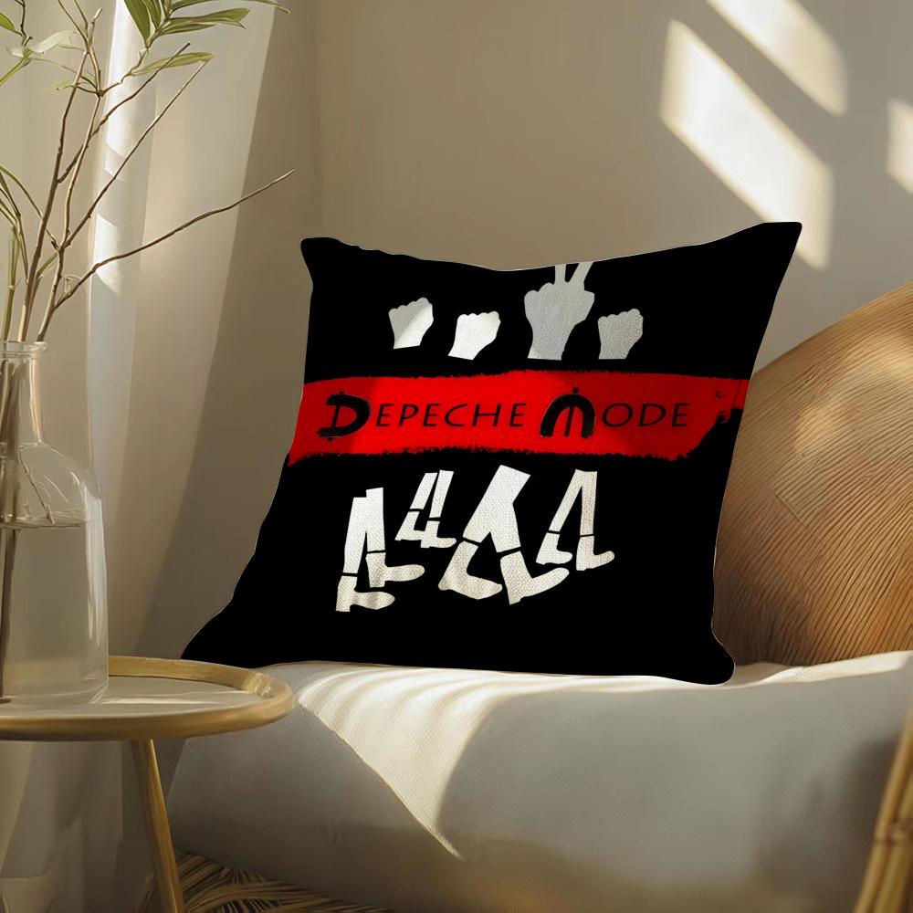 Bandd-Depechem-Modemementomori Pillow Case Pillowcase, Double-Sided Printed, Sofa Cushion, Bedroom Headboard