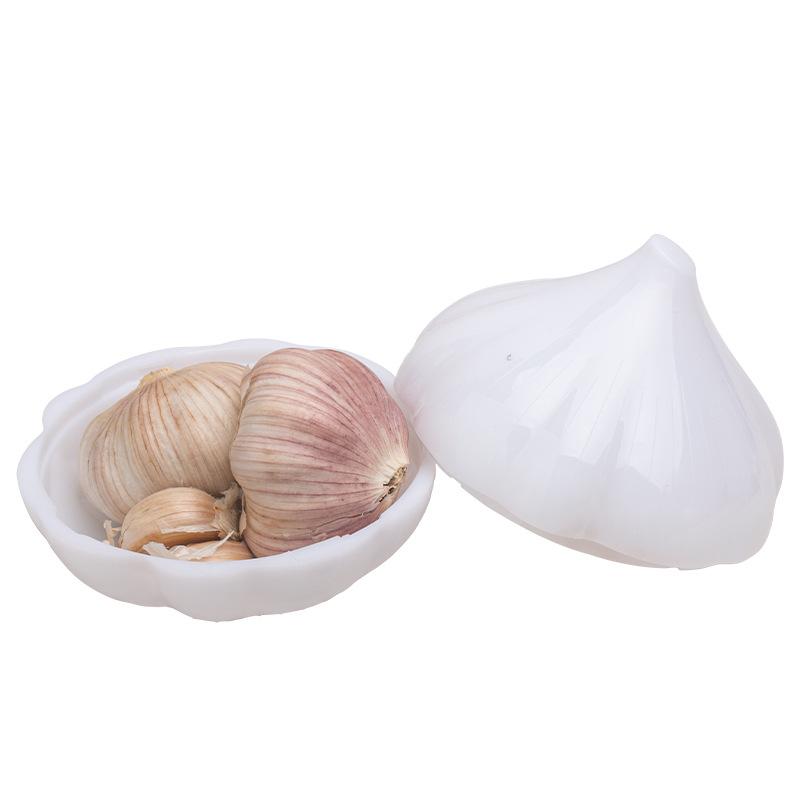 1pc Reusable Vegetable/Fruit Keeper Box, Lemon/Onion/Garlic/Bell Pepper/Apple/Tomato Storage Container