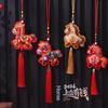 2026  Year Of The Horse Chinese Style Incense Packet Bell Pendant Chinese Red Chinese Zodiac Incense Packet Tassel Pendant