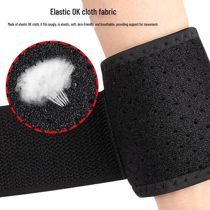 Magnetic Fiber Wristband with Pressurized Wrap for Sports and Warmth Protection