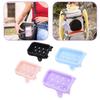 Hand Spray Silicone Case Fit for   30mL Bottles Hand Mist Protective Case with Keychains Cute Ears Purple Pink Blue Black