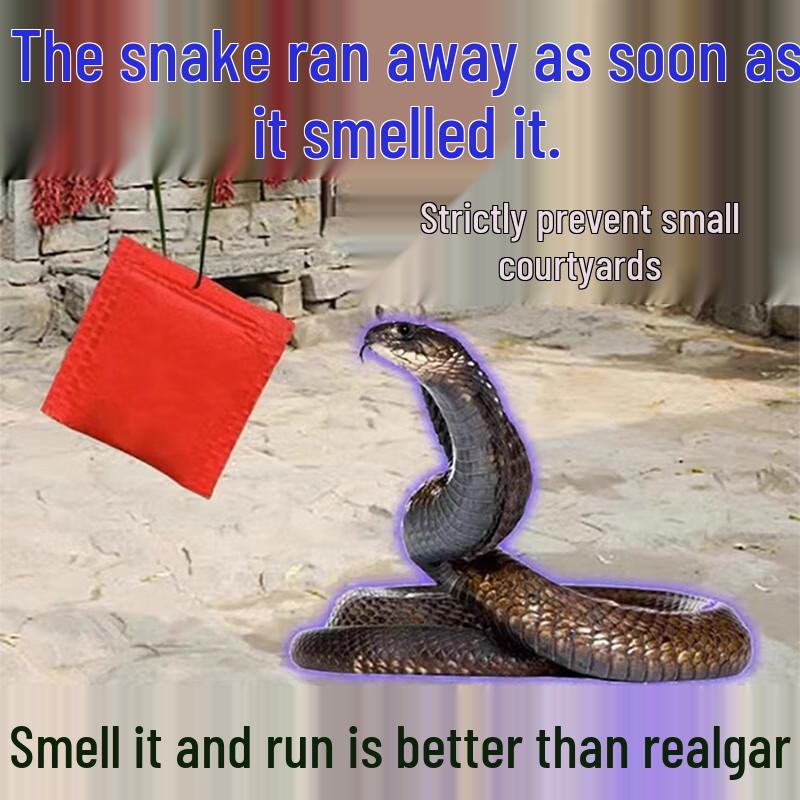 Potente Repelente de Serpientes en Polvo para Exteriores