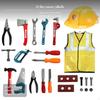 22Piece Kids Pretend Play Tool Set, Simulation Repair Toy, Role Play, Plastic