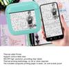 Portable Thermal Printer Thermal Label Printer Portable Bluetooth Thermal Inkless Photo Printer for Home School