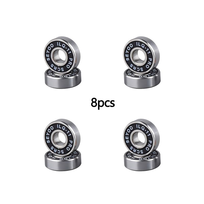 Precision 608 Skateboard Bearings ILQ‑11 High‑Speed Longboard Bearings for Smooth Drifting Cruising Skateboarding Accessories