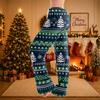 Women's Christmas Print Pajama Pants for Sleep and Casual Wear
