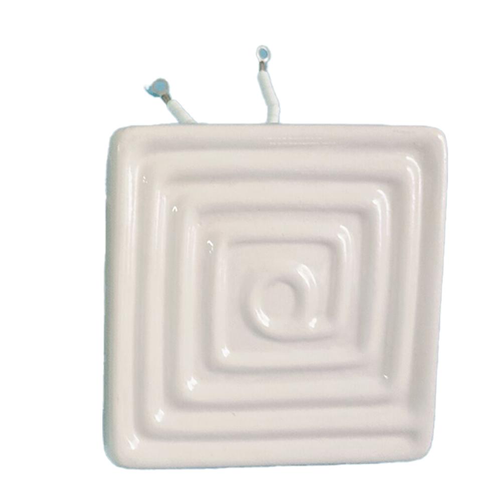 120x120mm Infrared Heating Plate New 400W/500W/650W Heating Plate For Vacuum Forming Machine Far Infrared Ceramic Heating Brick