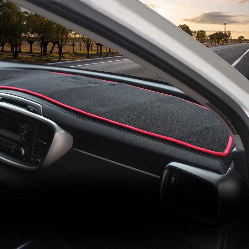 For Kia Sorento 3 UM Prime 2015 2016 2017 2018   Car Dashboard Cover Avoid Light Mats Anti-UV Case Protector Accessories