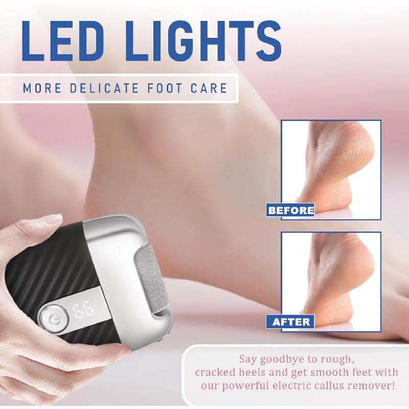 Multifunctional Electric Foot Grinder for Exfoliating and Removing Dead Skin and Calluses