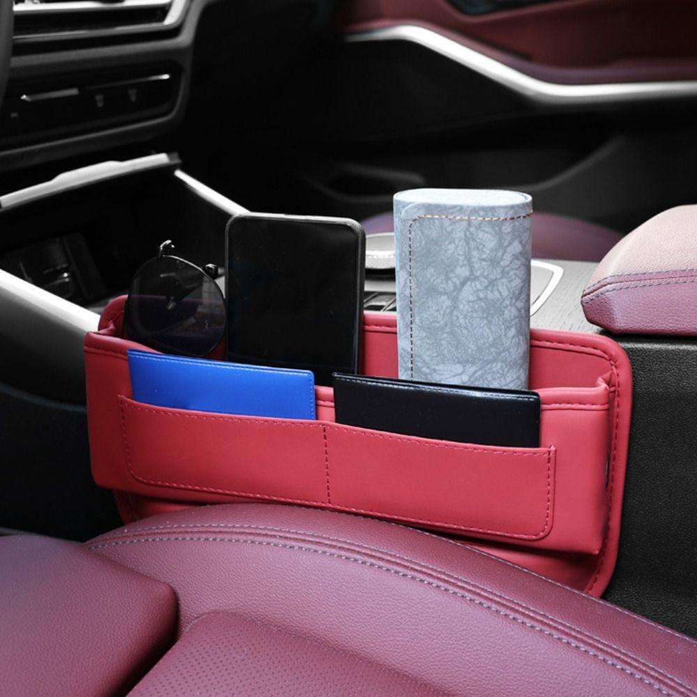 Large Capacity Car Seat Gap Organizer Universal Car Interior Storage Pocket  Driver Seat