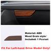 Wood Grain For VW Volkswagen Tharu / Taos 2018 -  Auto Window Lift / Glove Box Button / AC Air Outlet Accessories Cover Trim