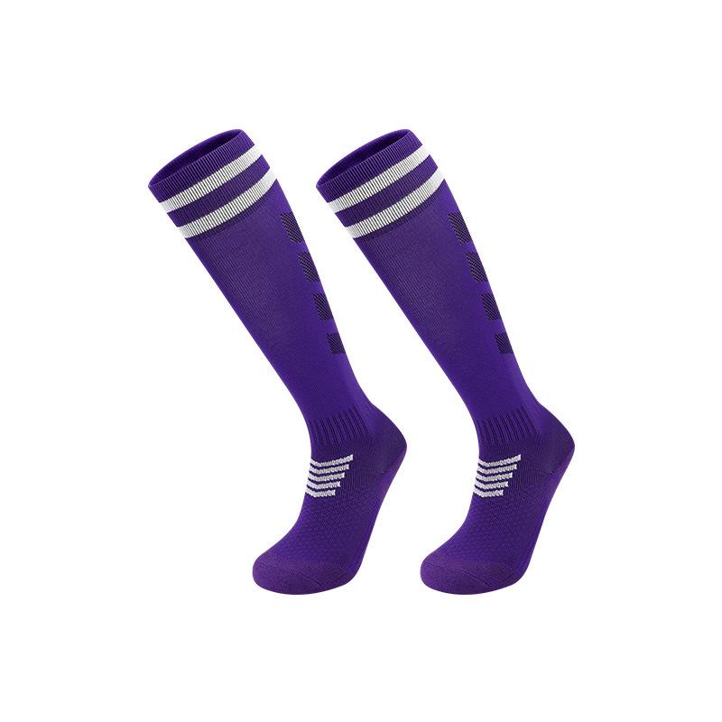 "Calcetines de fútbol de tubo alto para hombre: calcetines deportivos profesionales antideslizantes y que absorben el sudor para primavera y verano".