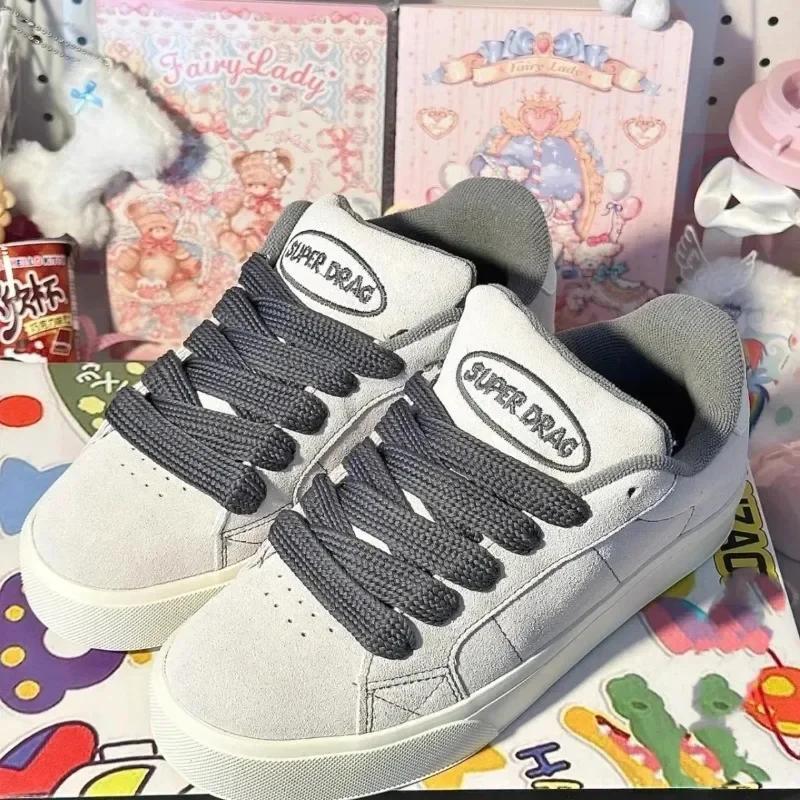 Scarpe da Ginnastica Basse da Donna con Lacci Comfort Antiscivolo Casual da Esterno Quotidiane Taglia 35-40