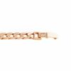 Mezmic [Art Collection] 14K Gold Flat Curve Chain Necklace_Gold Market Price