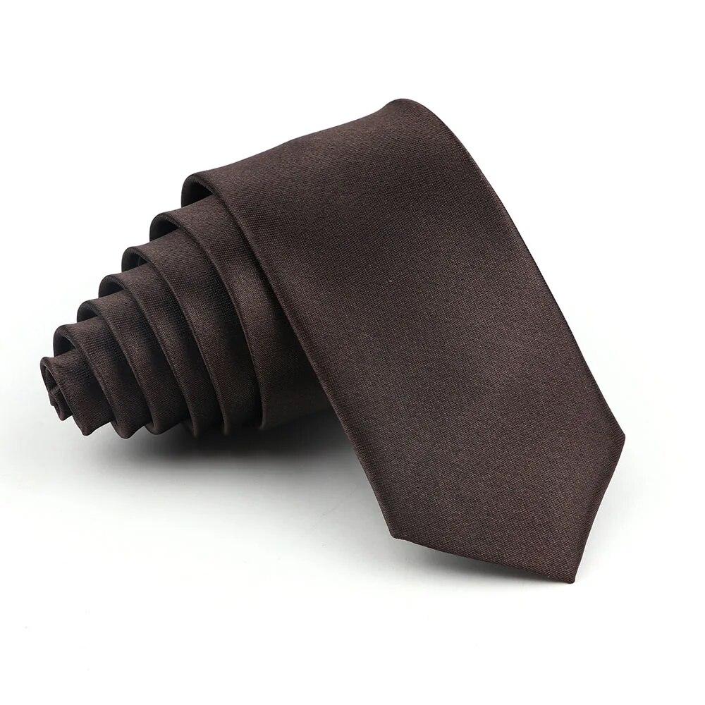 Cravate 5 cm, pour hommes, Angleterre, version étroite, décontracté, groupe de couleurs unies, couleur unie, cravate