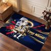 Jude Bellingham Custom Crystal Velvet Rug, Personalized Name Text Print, Football Logo Soft Non‑Slip Floor Mat Home Decor Gift