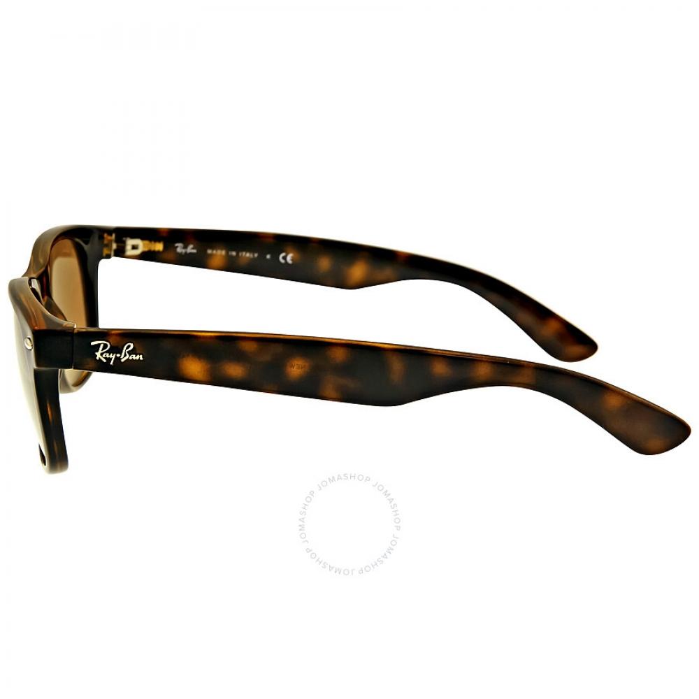 Ray Ban New Wayfarer Classic Brown Unisex Sunglasses Rb2132 710 55