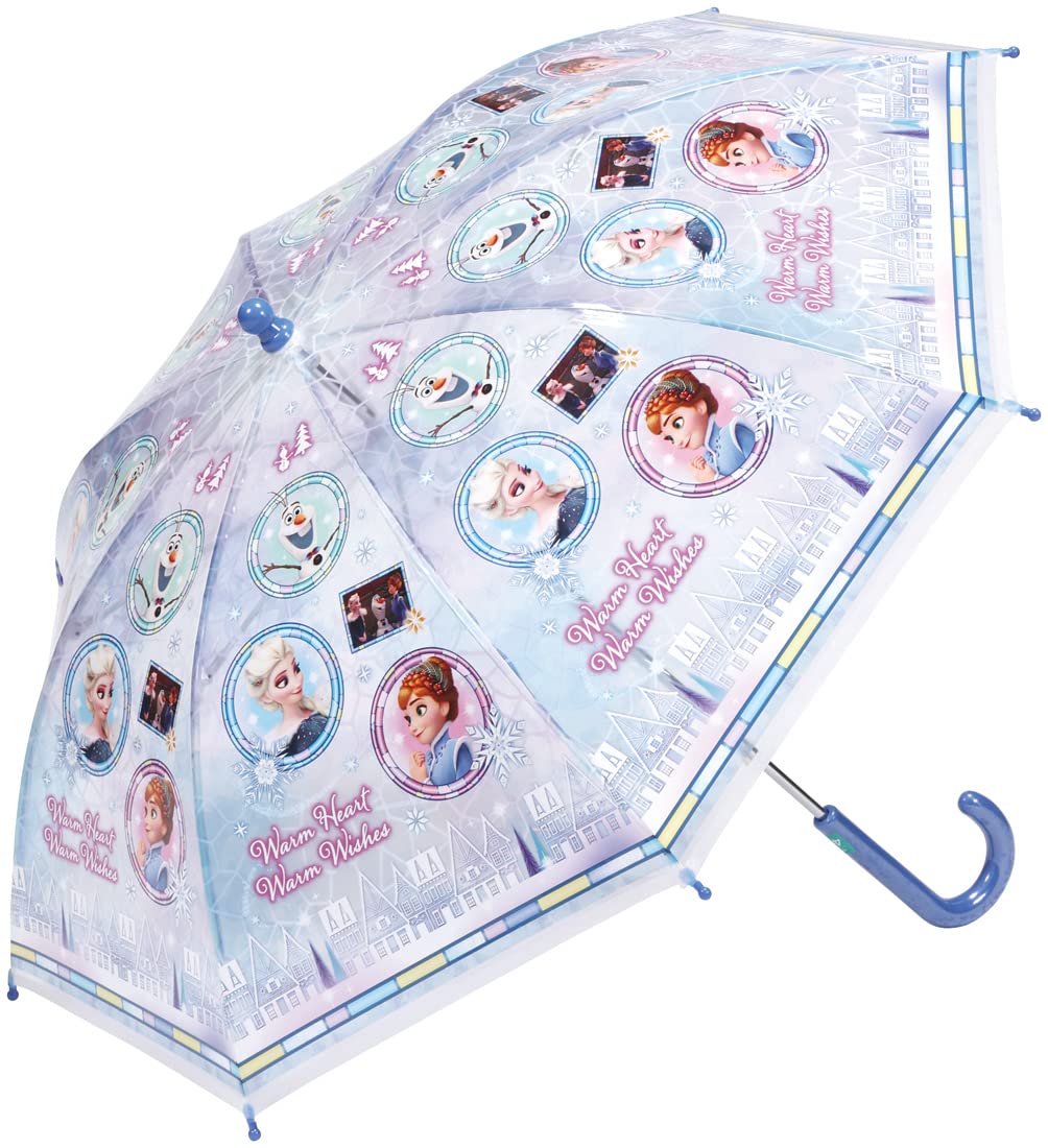 

Vinyl Umbrella 45cm Frozen years old Approximately Elementary school student type that prevents fingers from getting caught 8 ribs Skater Disney Girl