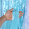 New 3 Meter Macaron Colorful Rain Curtain For Birthday Party Wedding Backdrop Decor