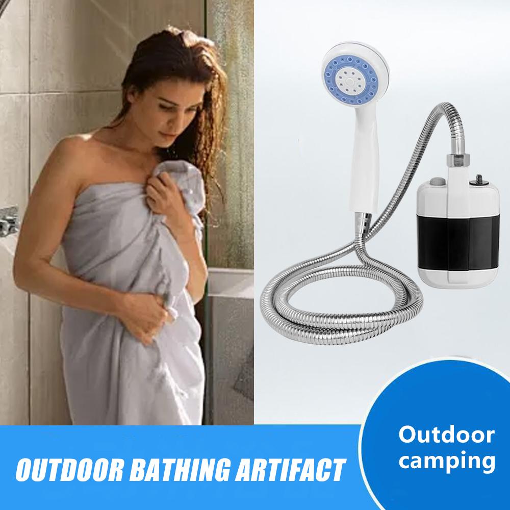 Batteriebetriebene Dusche Elektrische Tragbare Dusche Tragbare Dusche ABS Elektrisch Batteriebetrieben Campingdusche Pumpe für Außenanwendung