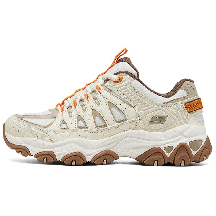 Skechers Уличные Удобные Низкие Треккинговые Ботинки Женские Кроссовки Серый Коричневый 180172-TPMT 35