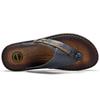 Fashion Summer New Casual Leather Slippers High Quality Classic Flip Flops Clip On Mens Beach Slippers Outdoor Antiskid Soft Bottom Shoe