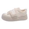 22 autumn and winter platform milk fufu board shoes original fleece thickened niche Velcro board shoes