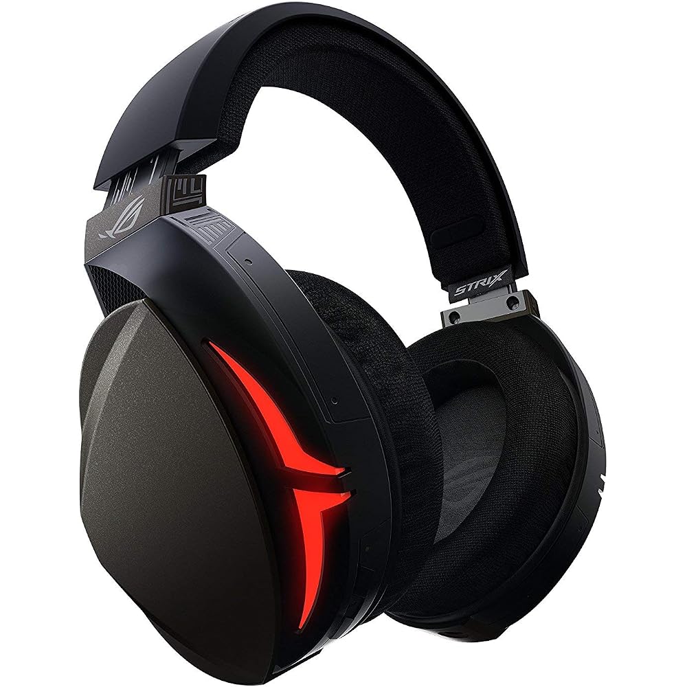 ASUS ROG Strix Fusion 300 Gaming Headset USB 2.0 and 3.5mm Connector Compatible with PC Mac and Gaming Consoles