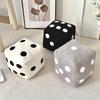 Large Plushes Dices Pillow Cushion Soft Comfortable Back Support for Sofa Bedroom Living Room